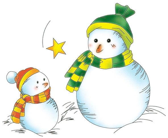 ゆきだるま ゆきだるま親子 無料素材 ダウンロード ペーパーミュージアム